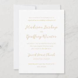 Invitación Madison Earthy Neutral Elegant Wedding