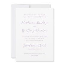 Madison Lilac Elegant Wedding