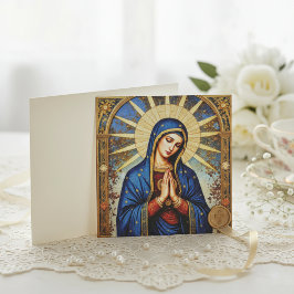 Invitación Madonna Mosaico