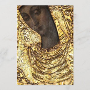 Invitación Madonna Negra Polonia Nuestra Señora de la Gracia