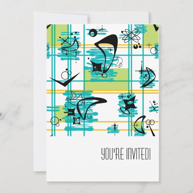 Invitación Madras de mediados del siglo (Anverso)