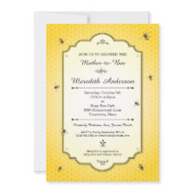 Madre de abeja para ser Baby Shower
