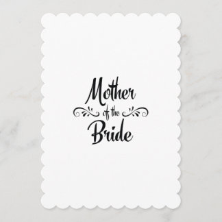 Invitación Madre de la novia - Graciosa cena de ensayo