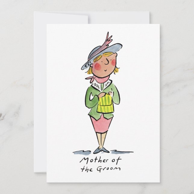 Invitación Madre del Groom (Anverso)