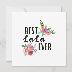 Invitación Madre Mejor cumpleaños de Lala