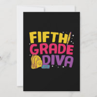 Maestra de 5º grado Diva de quinto grado