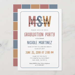 Invitación Maestría en Trabajo Social de la MSW