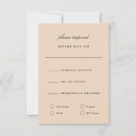 Invitación Maestrías neerlandesas con sabor romántico beige R