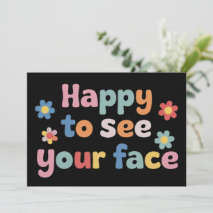 Invitación Maestro Feliz de Verte la Cara de Regreso a la Esc