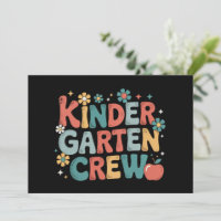 Maestro Regreso a la Escuela Equipo de Kinder