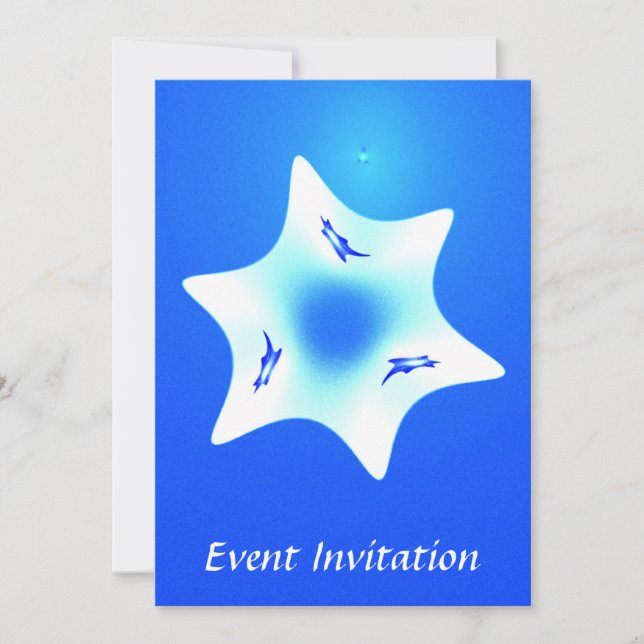 Invitación Magen Lavan (Estrella Blanca) (Anverso)
