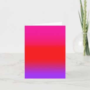 Invitación Magenta Rojo Púrpura Ombre Festivo