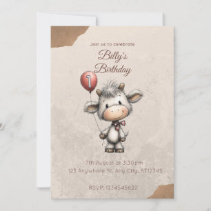 Invitación ¡Magia de Vaca: Edición de un año!