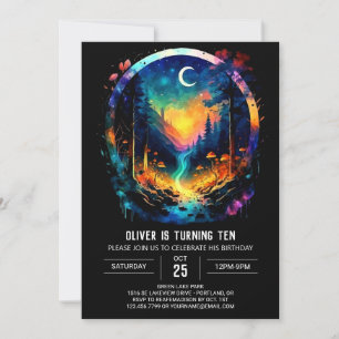 Invitación Magic Adventure Awaits Grove Birthday