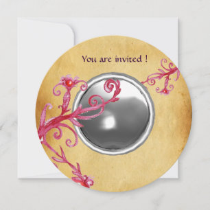 Invitación MÁGIC BERRIES PARCHIES GEM luz de la luna