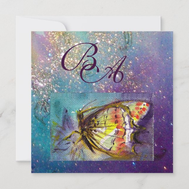 INVITACIÓN MAGIC BUTTERFLY (Anverso)