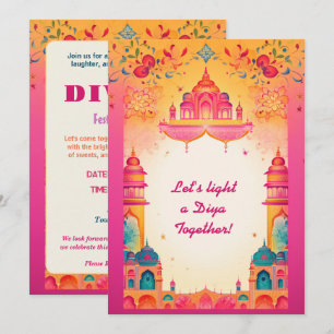 Invitación mágica al Diwali