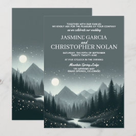 Invitación Mágica de montaña