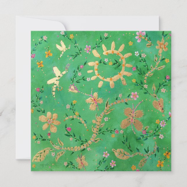 Invitación mágica de verano (Anverso)