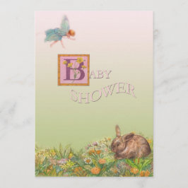 INVITACIÓN MÁGICA ilustrada de BABY SHOWER