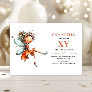 Invitación mágica pastel para el segundo cumpleaño