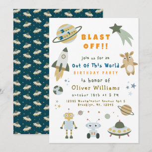 Invitación Mágica Personalizada para Fiesta de Cum