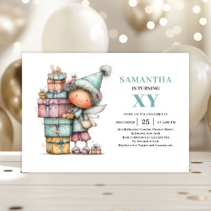 Invitación mágica y caprichosa para el tercer cump