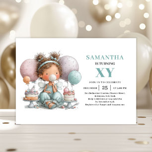 Invitación mágica y caprichosa para la primera cum