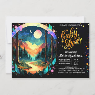 Invitación Magical Adventure espera a Boho Baby Shower