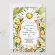 Magical Floral Daisy Baby Shower