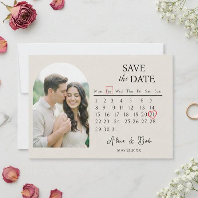 Invitación Magnet save the dates, Customizable Save the Date  (Subido por el creador)