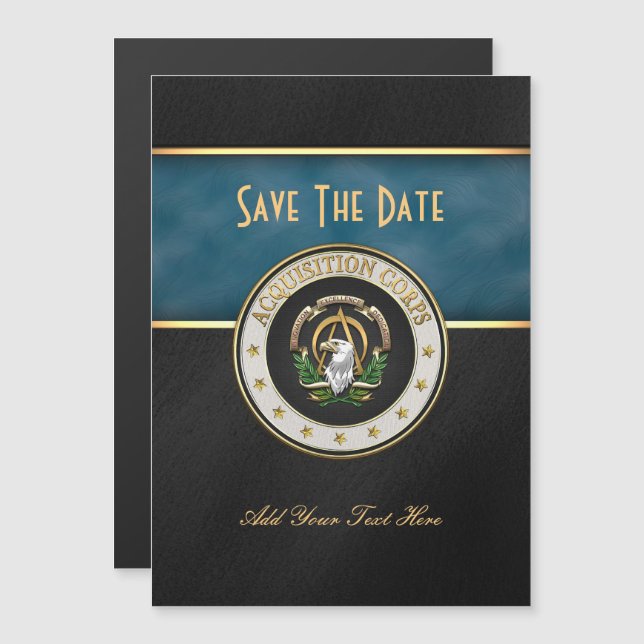 Invitación Magnética [100] Sucursal del Cuerpo de Adquisiciones (CCA) I (Anverso/Reverso)