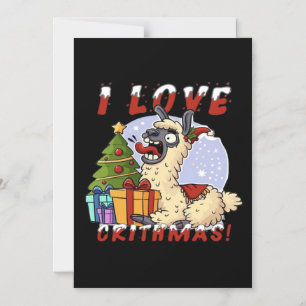 Invitación Magnética AMO LA Llama DE NAVIDAD 