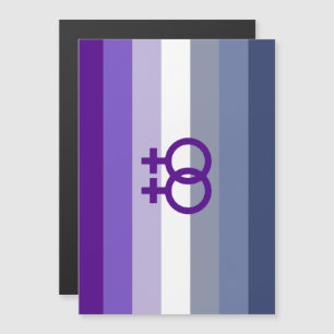 Invitación Magnética Amor Lésbico Butch Orgullo WLW