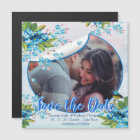 Anunciar fechas de Save the date con flor de nomeo