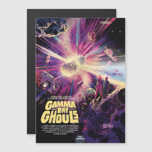 Invitación Magnética Anuncio de película de terror de Sci-Fi, Gamma Ray