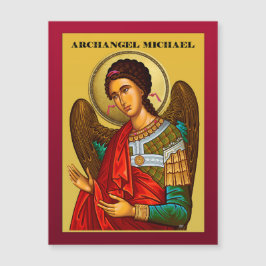 Invitación Magnética Arcángel Miguel