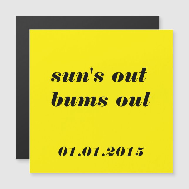 Invitación Magnética Bachelorette Party (Anverso/Reverso)