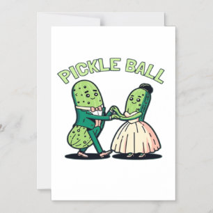 Invitación Magnética Baile de Salón de Pickleball