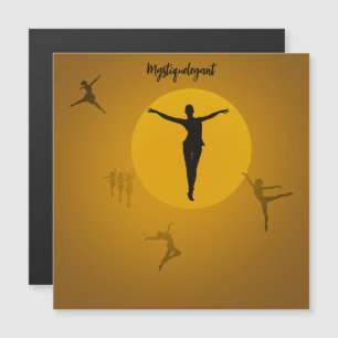 Invitación Magnética Baile elegante de Mystique