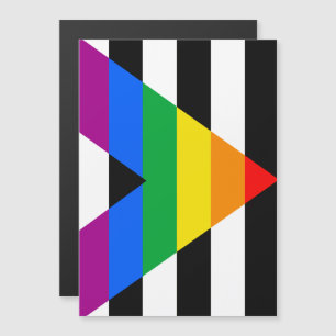 Invitación Magnética Bandera de orgullo aliado