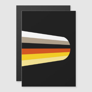 Invitación Magnética Bandera de Orgullo de Cabello Largo