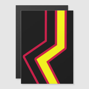 Invitación Magnética Bandera de Orgullo de Caucho / Látex