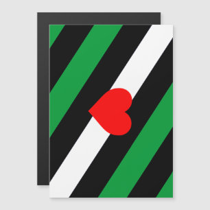 Invitación Magnética Bandera de Orgullo Leather Boi