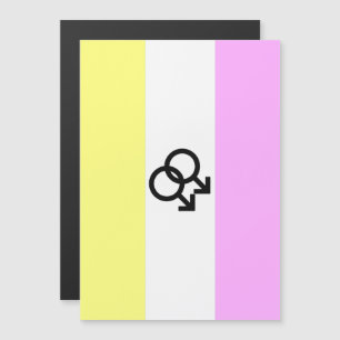 Invitación Magnética Bandera de Orgullo Twink
