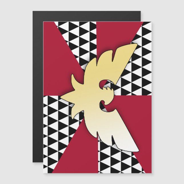 Invitación Magnética Bandera del Orgullo de Arrastrar (Anverso/Reverso)