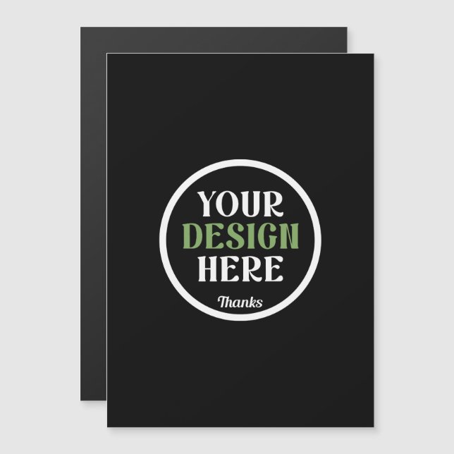 Invitación Magnética beso hershey® personalizado, único, elegante y min (Anverso/Reverso)