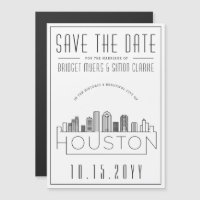 Boda de Houston | Estilizado Skyline Guardar la fe