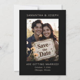 Invitación Magnética Boda Guardar la fotografía del Personalizado de fe
