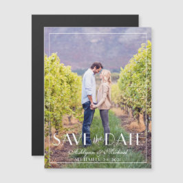 Invitación Magnética Boda moderno y elegante